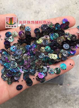 diy饰品圆形手工辅料散珠亮片
