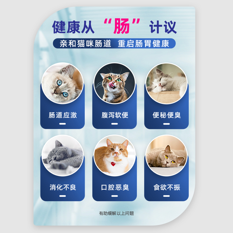 MAG益生菌猫布拉氏布拉迪酵母菌猫咪幼猫调理肠胃肠道宠物肠胃宝 - 图0