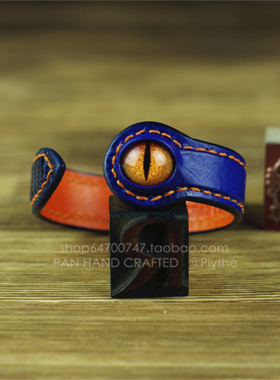 传说原创设计风另类蜥蜴皮手镯