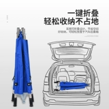 Двухветные складные носилки для спасательных носителей Портативные первые носилки для носилки Простой медицинский мост из нержавеющей стали