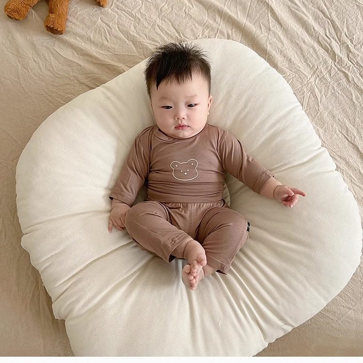 2025春款婴儿薄款家居服套装宝宝舒适高弹秋衣秋裤新生儿卡通睡衣,淘宝优惠券,粉丝福利购,淘宝优惠卷