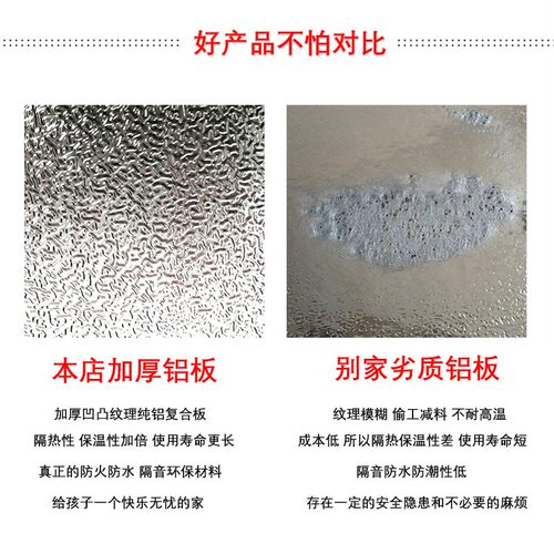 阳光房吊顶隔热板屋顶阳台玻璃遮阳铝箔加厚挤塑板室内外防晒材料 - 图1