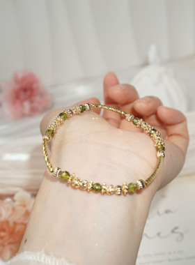 天然水晶细珠链手链手串