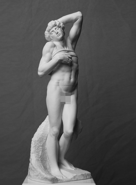 《垂死的奴隶》卢浮宫雕塑作品