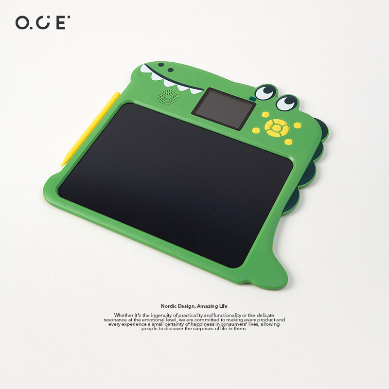 OCE小鳄鱼儿童多功能学练机早教机拼音识字宝宝手写字绘画画板,淘宝优惠券,粉丝福利购,淘宝优惠卷
