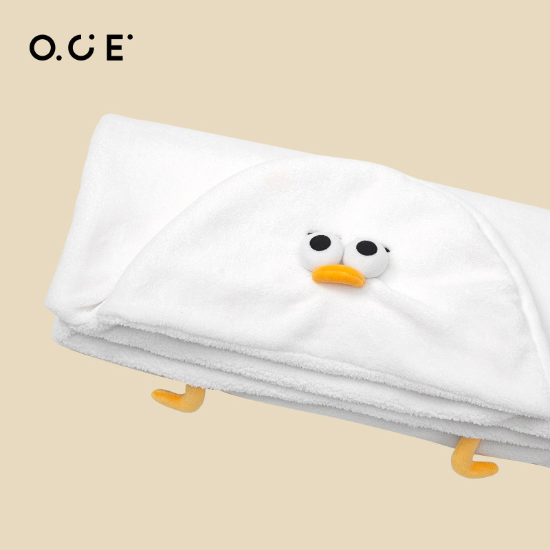 oce海鸥oddy拥抱毛绒披风沙发毯子 OCE休闲毯/毛毯/绒毯