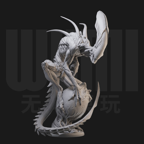 1/24 异形普罗米修斯科幻 18比例GK白模手办 3D打印兵人模型 2789 - 图1