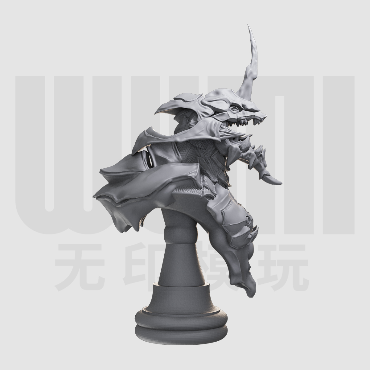 1/10  初号机 二号机 暴走形态胸像 16比例GK树脂白模手办模型 28 - 图1