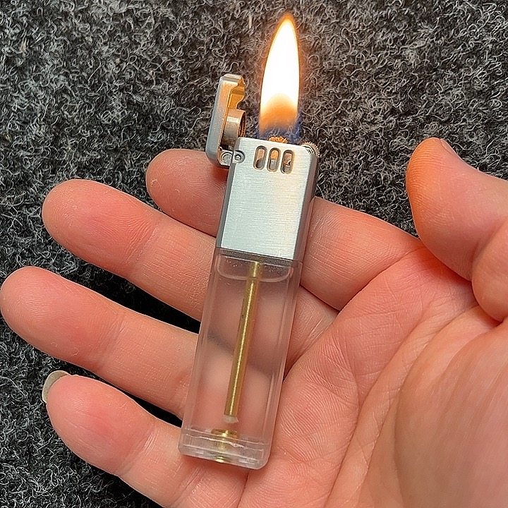 透明油仓储油式打火机 长待机煤油砂轮打火机 不可换棉线打火机,淘宝优惠券,粉丝福利购,淘宝优惠卷