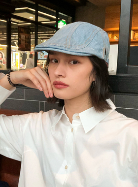 限量女百搭时尚网红款贝雷帽子