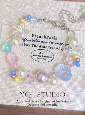 YQ.STUDIO|【炫彩浅海】美到失语了~海边度假风显白手链夏天手饰