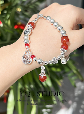 YQ.STUDIO铃铛编绳手链