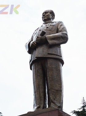 毛主席铜像大号2.85米站立 开国树脂像全身站像真人比例户外雕u7