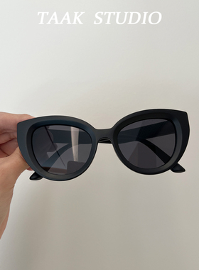 大框猫眼墨镜女2025新款