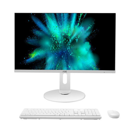AOC大师925 27英寸一体机电脑14代酷睿i5i7办公设计师家用游戏升降旋转壁挂台式整机 - 图1
