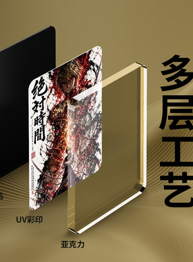 机动战士高达水墨风动 周边 高颜值磁吸贴家用冰箱装饰摆件二次元