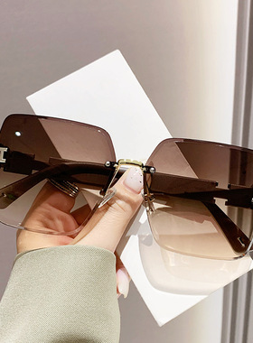 墨镜女款大框太阳眼镜