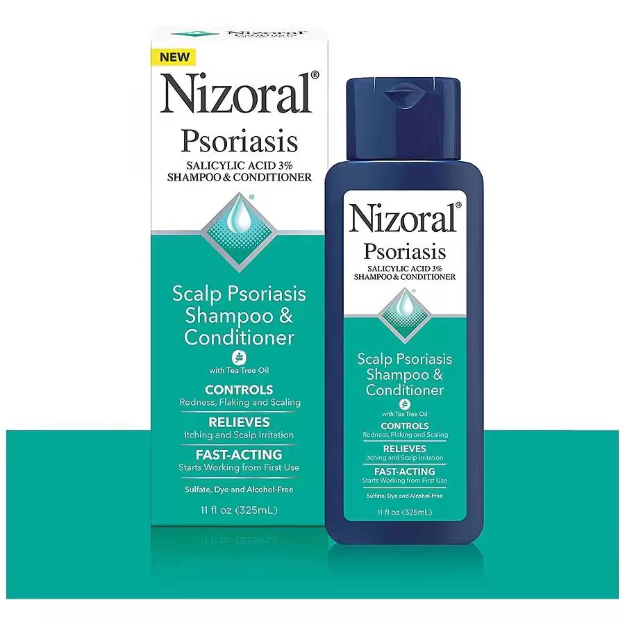 Nizoral|Scalp Psoriasis Shampoo Conditioner2合1洗发水护发素 - 图0