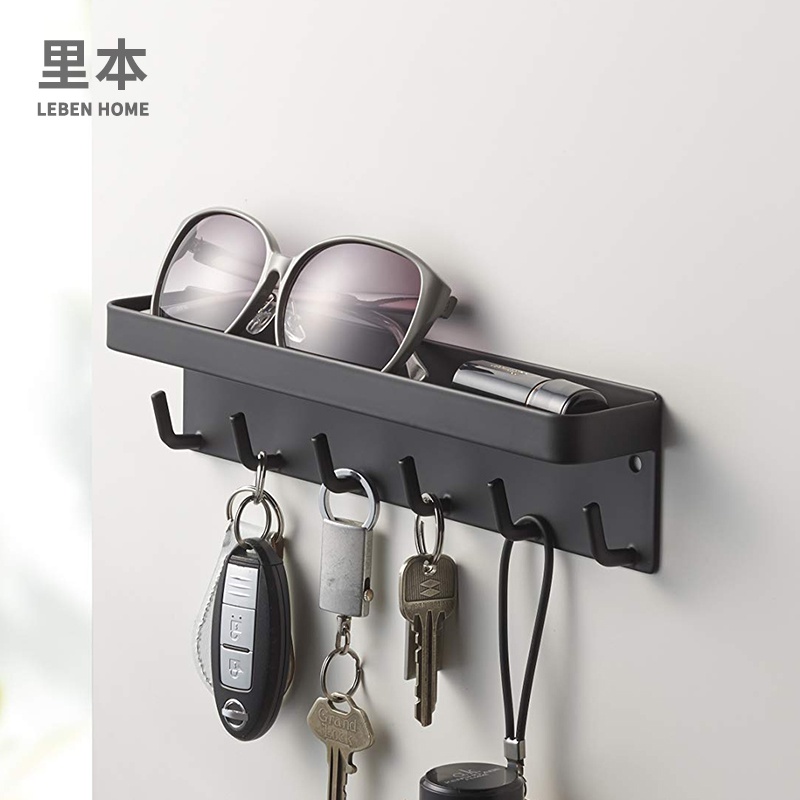 极速Liben double-layer magnetic door adhesive hook storage r - 图1