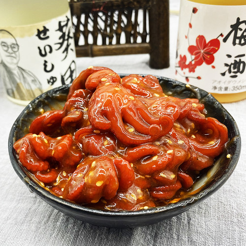 TL味付芝麻八爪鱼2kg寿司八爪鱼即食芝麻八爪鱼小八爪鱼 多肉少汁 - 图0