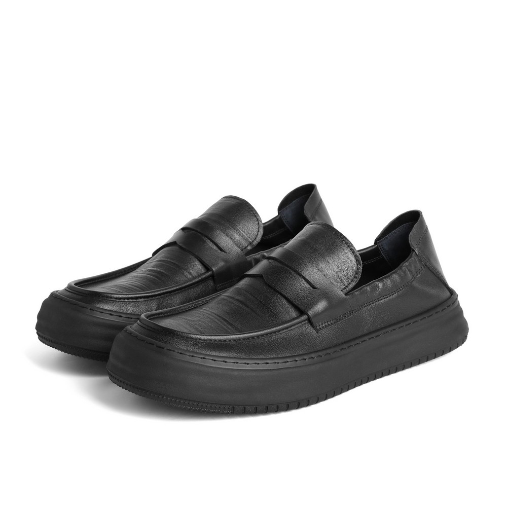  百丽集团男鞋休闲皮鞋