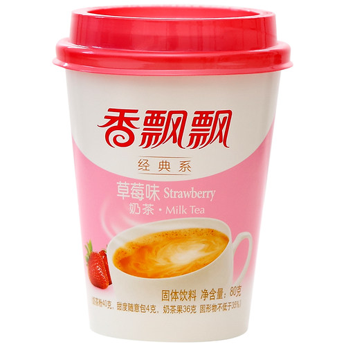 香飘飘椰果奶茶30杯装整箱经典组合杯装奶茶原味麦香草莓香芋包邮 - 图2