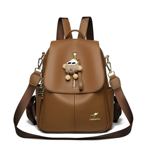 袋鼠 Рюкзак, вместительная и большая сумка для путешествий, из натуральной кожи