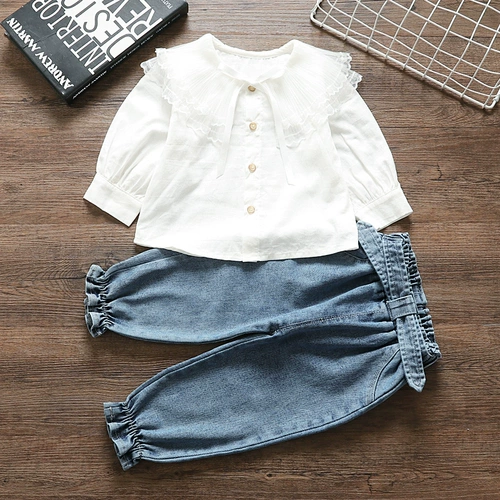 Осенний комплект для девочек, детская осенняя юбка для младенца, комбинезон, детская одежда, 2020, в западном стиле