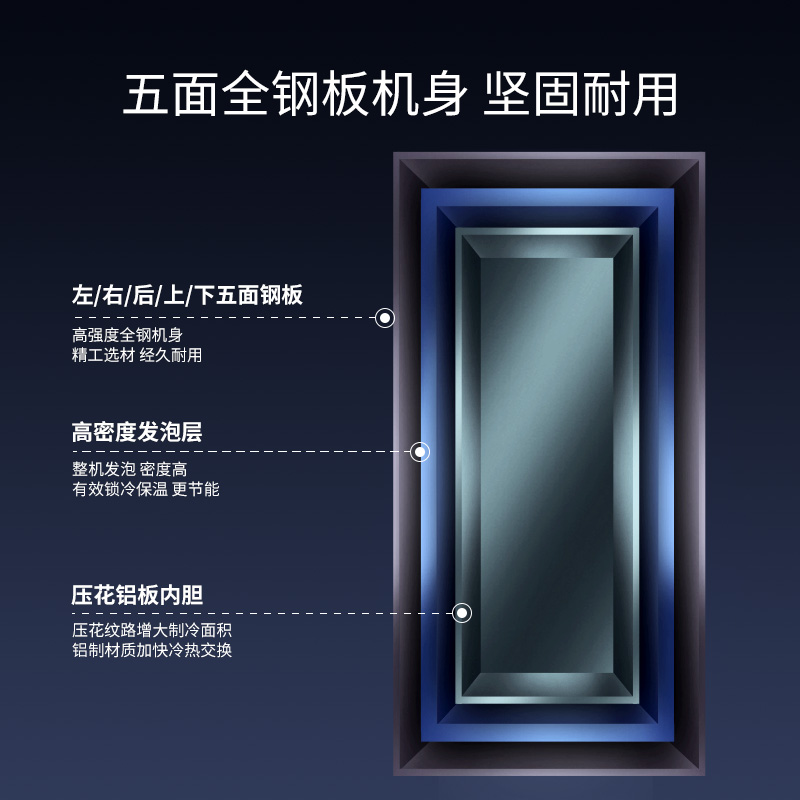 澳柯玛SC-228NE展示柜316/387/328/278/306升冷藏柜仓库直发 - 图2