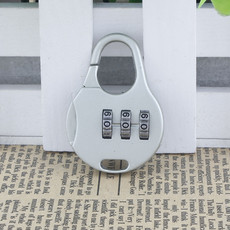 Замок кодовый 迷你防盗锁箱包锁密码锁海关锁户外旅行锁背包锁军绿色2012年