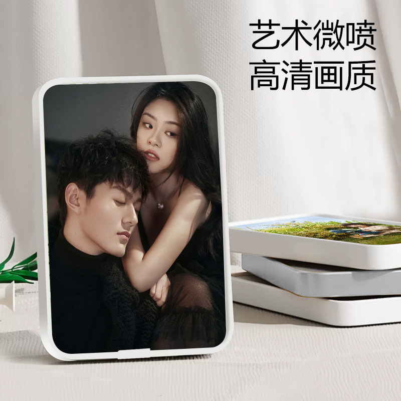 婚纱照相框洗照片定制成相片放大挂墙摆台冲印水晶打印制作高级感,淘宝优惠券,粉丝福利购,淘宝优惠卷