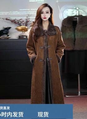 长款加戎加厚外套女装冬