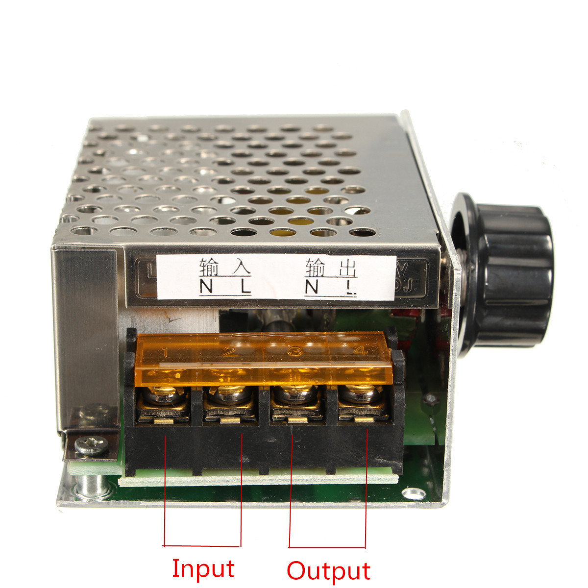 交流电机 4000W大功率可控硅电子调压器模块 调光 调速 调温 220V - 图0