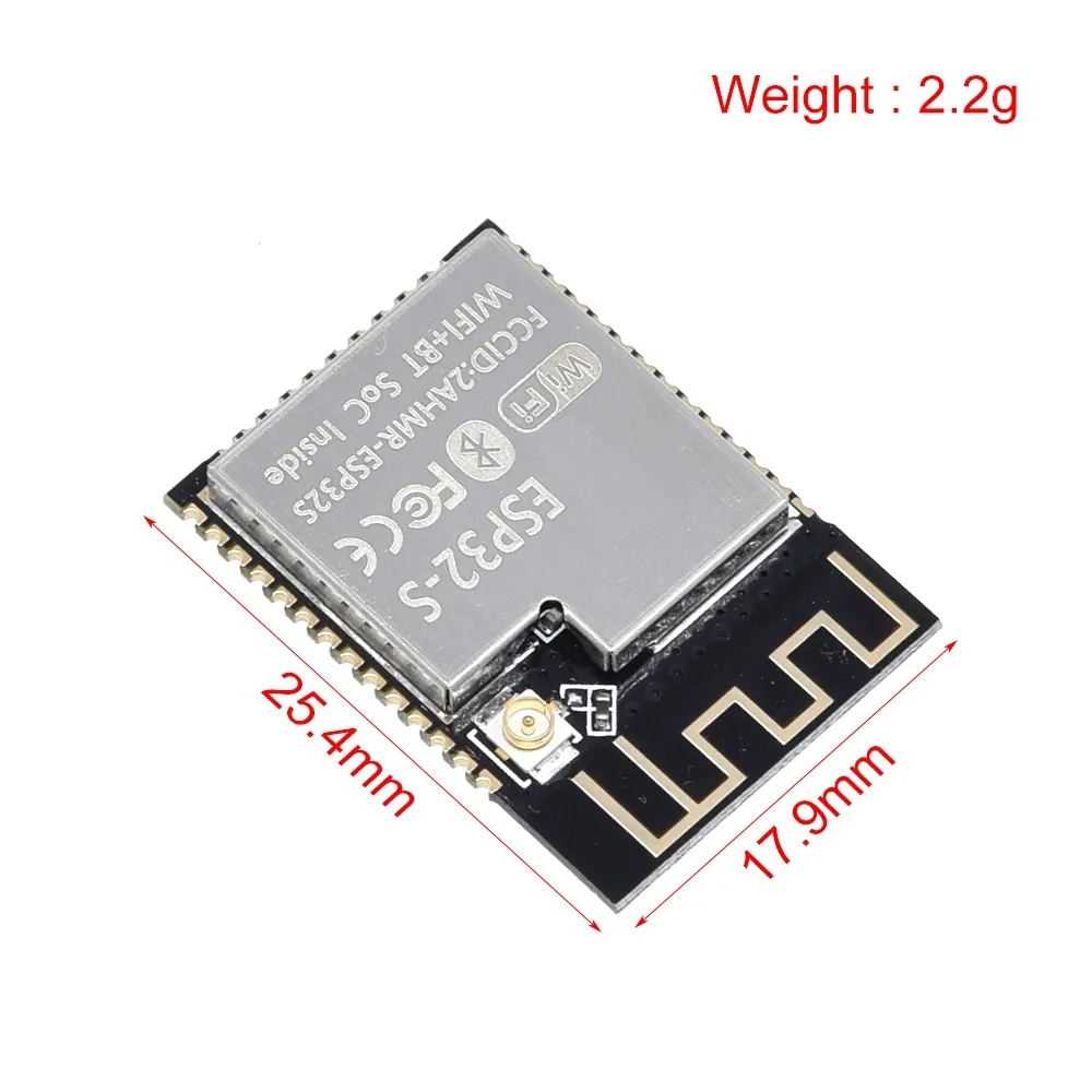 WiFi+蓝牙模块 ESP32串口转WiFi/双天线模块/ESP32-S模组 - 图2