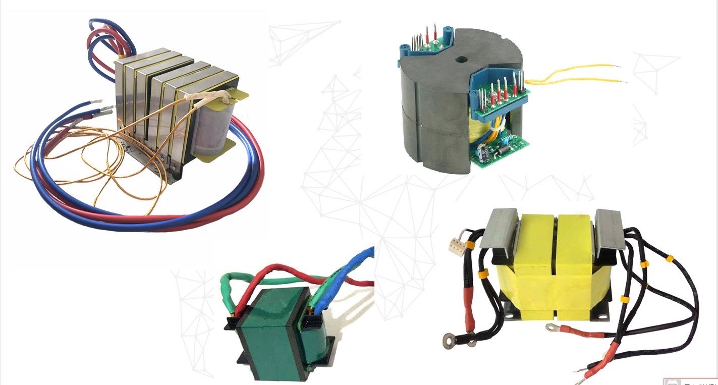 早稻科技/EC/ER40 EC42 EC49卧式8+8高频变压器定制定做 大功率