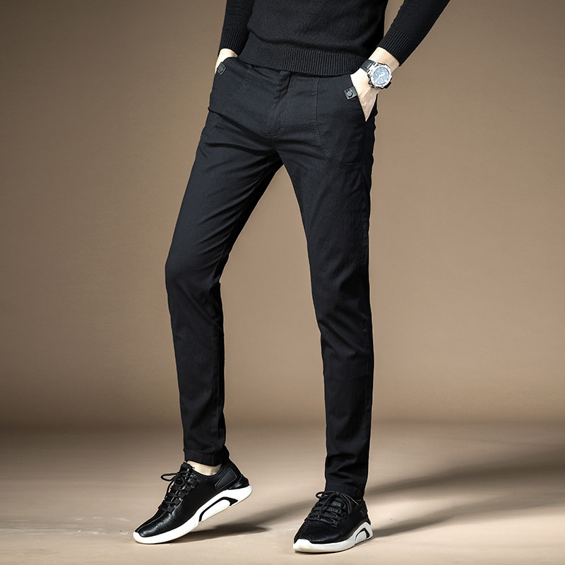 春秋款男士冰丝速干韩版潮流休闲裤 歌兰奥休闲裤