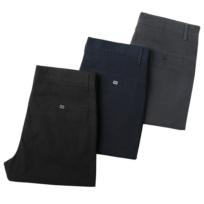 春秋款男士冰丝速干韩版潮流休闲裤 歌兰奥休闲裤