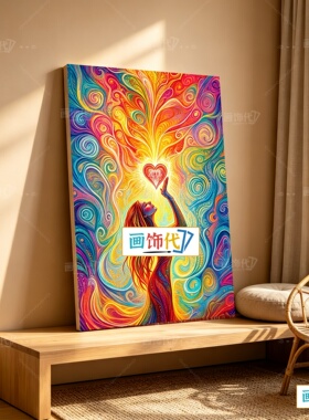 心灵颂钵疗愈瑜伽馆无框装饰画