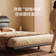 Xilinmen Swan Lake Black Soft Leather Art Bed