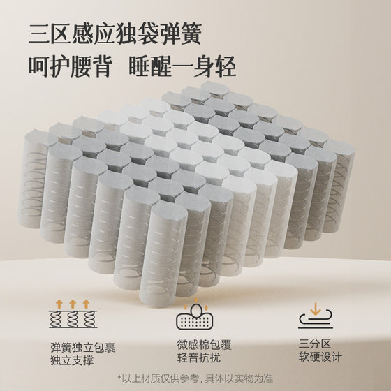 Xilinmen White Knight rolled spring mattress