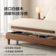 Xilinmen Intelligent Electric Bed Modern Simple Solid Wood Adjustable Lifting Bed Frame Intelligent Bed Juniper