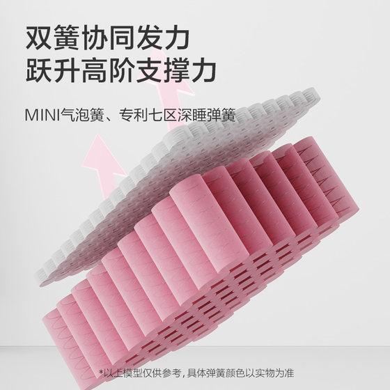 Xilinmen No. 1 pink spring mattress