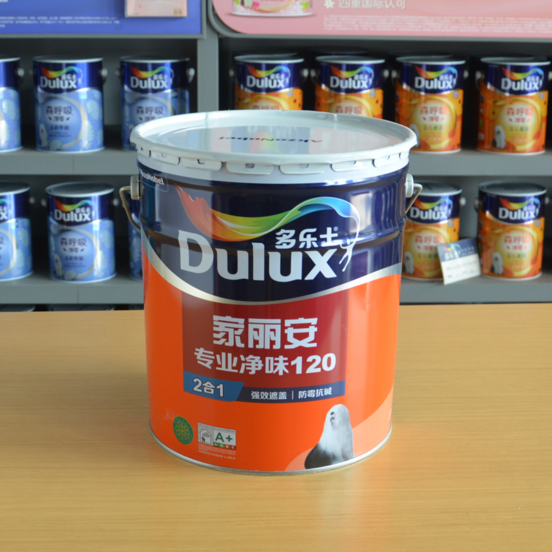 多乐士家丽安净味120墙面漆二合一家装环保内墙乳胶漆2合1白色_虎窝淘