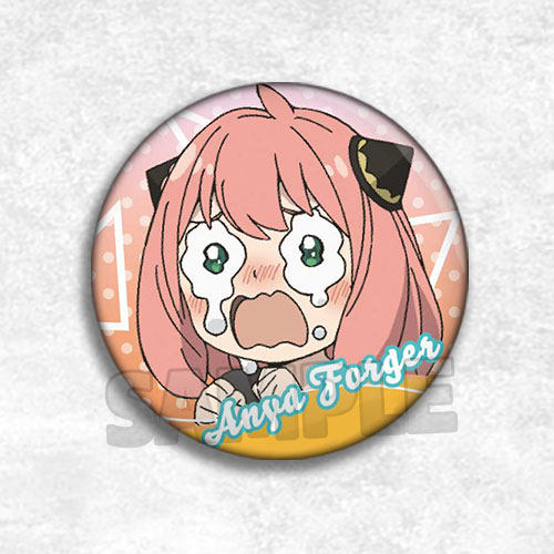 间谍过家家动漫徽章胸章周边吧唧挂件劳埃德福杰约尔阿尼亚达米安 - 图3