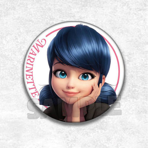 奇迹少女吧唧瓢虫雷迪动漫徽章胸章二次元周边镭射马口铁挂件礼物 - 图0