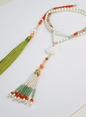 汉服古风长璎珞背云超长