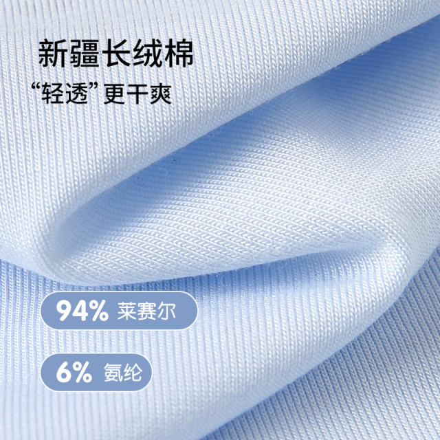 7A Antibacterial Boys Underwear Ice Silk Thin Style