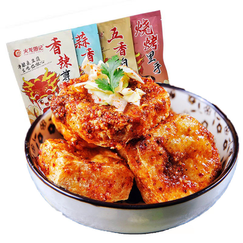 火龙田记湖南老长沙正宗油炸臭豆腐 火龙田记臭豆腐