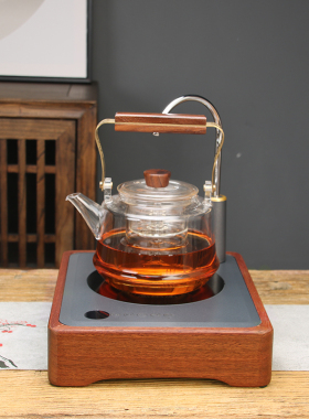 微可道电陶炉自动上水玻璃煮茶壶