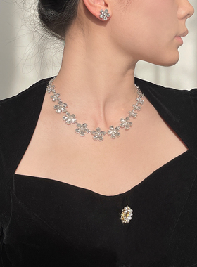 无无合金其他女锁骨链